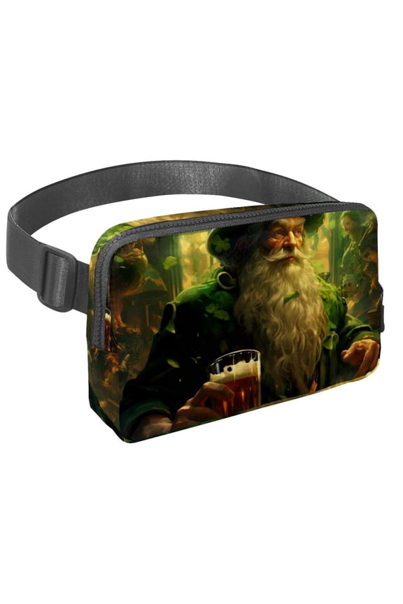 St. Patrick's Day the Ultimate Lightweight Adjustable Waist Pack with Extension Strap - Unisex Fanny Pack/Waist Bag