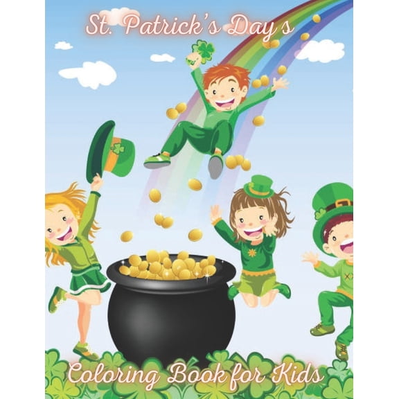 St. Patrick's Days Coloring Book For Kids