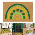 thumbnail image 1 of St. Patrick's Kitchen Rug Irish Day Floor Mats Holiday Welcome Door Polyester, 1 of 8