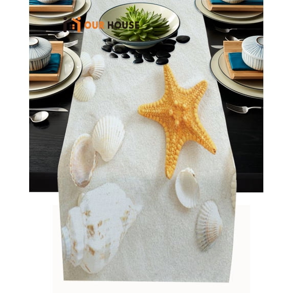 St. Patrick's Table Runner St. Patrick's Day Shamrock Clover Green Table Runner Dresser Scarves for Home rations