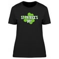 thumbnail image 1 of St Patricks Cool Clover Doodle T-Shirt Women -Image by Shutterstock, Female Large, 1 of 2