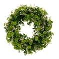 thumbnail image 1 of St Patricks Day Artificial Eucalyptus Wreath Saint Patrick Decorations for Front Door - 20" St Paddys Shamrock Decor for Spring Home Wall Porch Party Supplies, 1 of 8