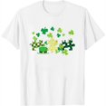 thumbnail image 1 of St Patricks Day Autism Puzzle Saint Pattys Men Women Kids T-Shirt White Medium, 1 of 5