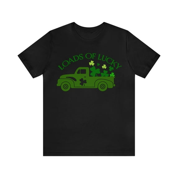 St Patricks Day Car Shirt, Loads of Lucky T-Shirt