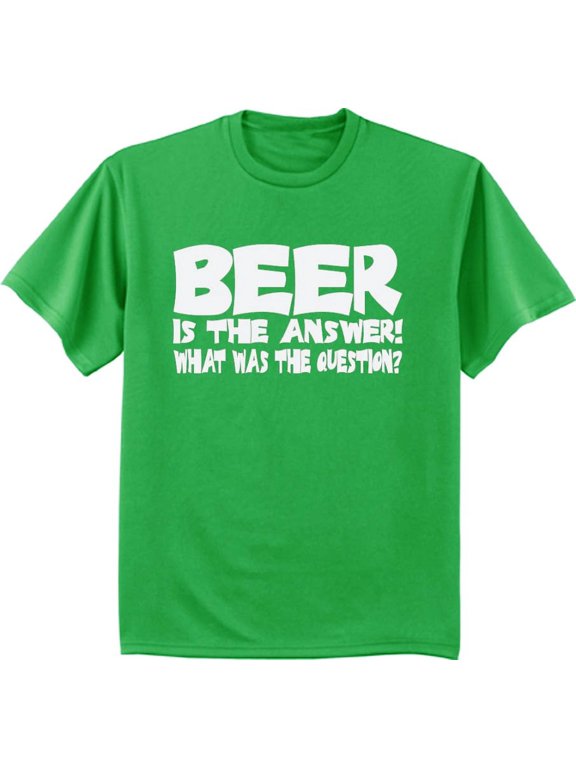 St Patricks Day Clothes Mens Funny T-shirt Green Graphic Tees