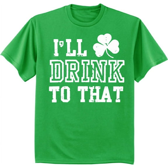 St Patricks Day Clothes Mens Funny T-shirt name here