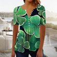 thumbnail image 1 of St Patricks Day Clothes for Women, Womens Shirts Cotton T Shirts Women Plus Size Tshirt Dresses Blouses For Women Dressy Casual Women Shirt Basic Tops For Woman, 1 of 5