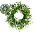 thumbnail image 1 of St Patricks Day Decorations Artificial Wreath, Artificial Floral Spring Wreath, Spring Summer Party Decor for Outdoor/Indoor Farmhouse Front Porch Wall Window Door, 1 of 7