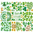 thumbnail image 1 of St Patricks Day Decorations Holiday Spring Window Clings - St. Patrick's Day Window Clings Decor Stickers Decals for Glass Window Party, 9pcs, 1 of 4