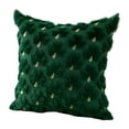 thumbnail image 1 of St Patricks Day Decorations Pillow Cover 18x18 Inch, Plush Velvet-Throw Pillowcase for Couch Sofa, Removable Washable Cushion Cover for Spring Home Decor B, 1 of 5