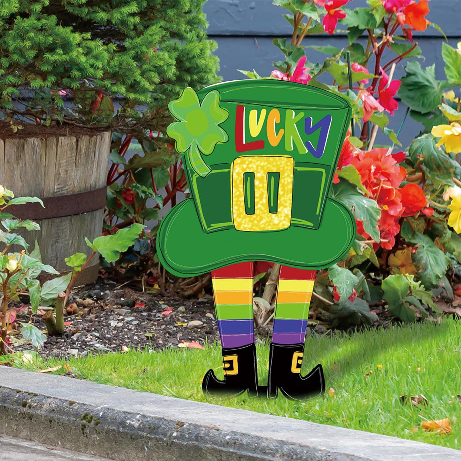 st pattys day outdoor inflatables