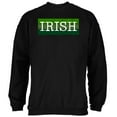 thumbnail image 1 of St Patricks Day Distressed Irish Typeset Mens Sweatshirt, 1 of 5
