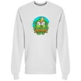 thumbnail image 1 of St Patricks Day Doodle Sweatshirt Men -Image by Shutterstock, Male 3X-Large, 1 of 2