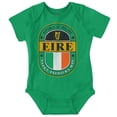 thumbnail image 1 of St Patricks Day Eire Ireland Flag Romper Boys or Girls Infant Baby Brisco Brands 6M, 1 of 7