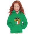 thumbnail image 1 of St Patricks Day Eire Ireland Flag Youth Hoodie Boy Girl Teen Brisco Brands XS, 1 of 5