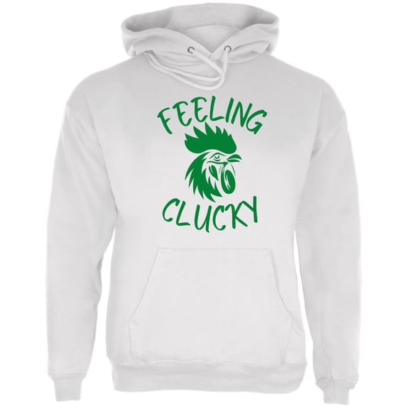 St Patricks Day Feeling Clucky Mens Hoodie