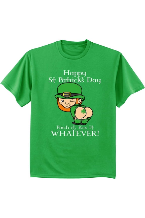 St Patricks Day Funny T-shirt Clothes Mens Graphic Tees Green