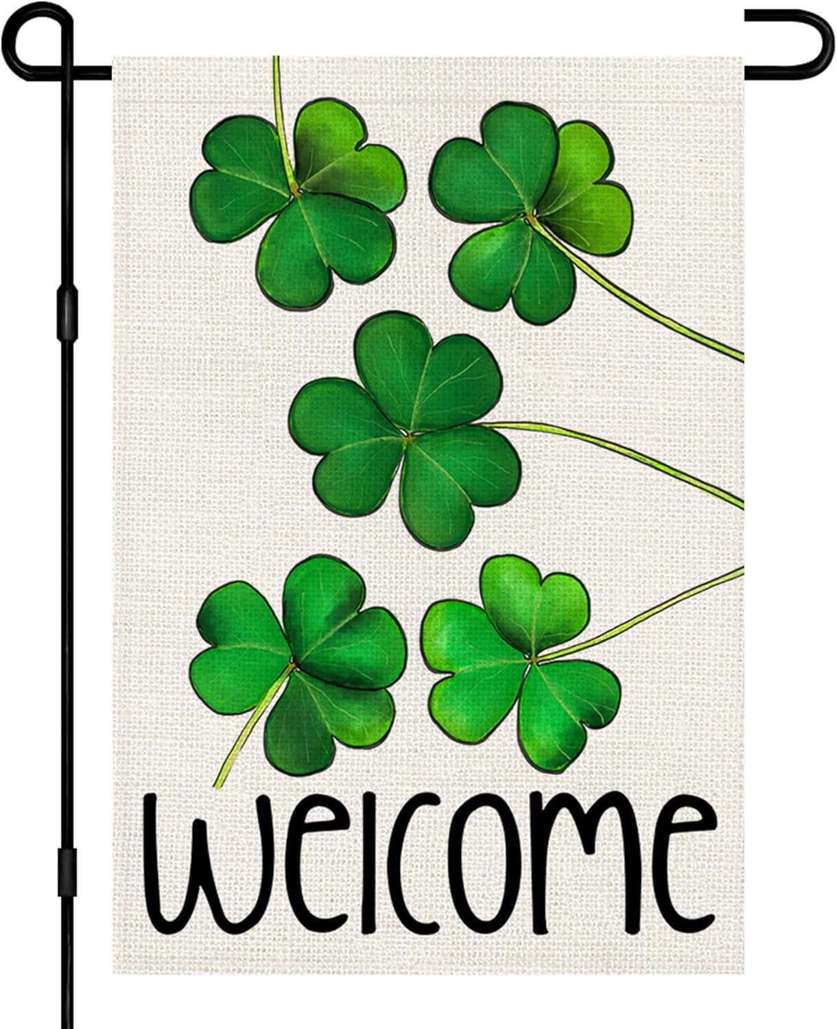 saint patricks day garden flags