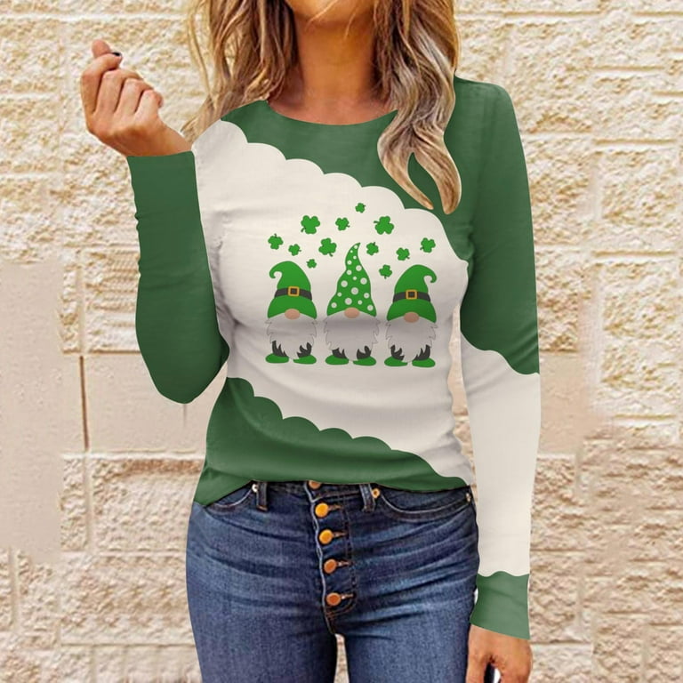 St patrick's day crop hoodie discount
