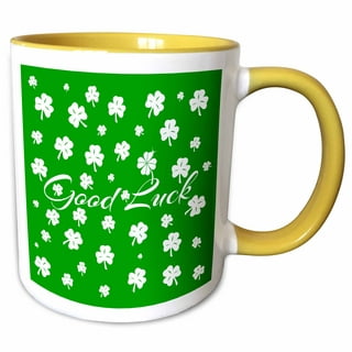 St. Patrick's Day, green bra, hot mess mom mug