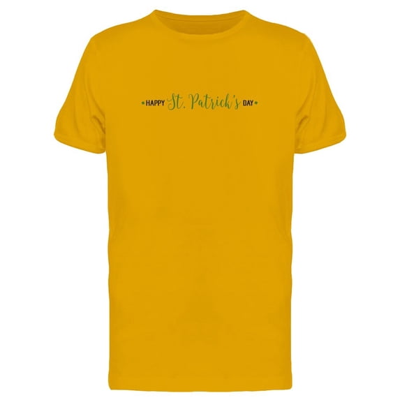 St Patricks Day Green Font Tee Men's -Image by Shutterstock