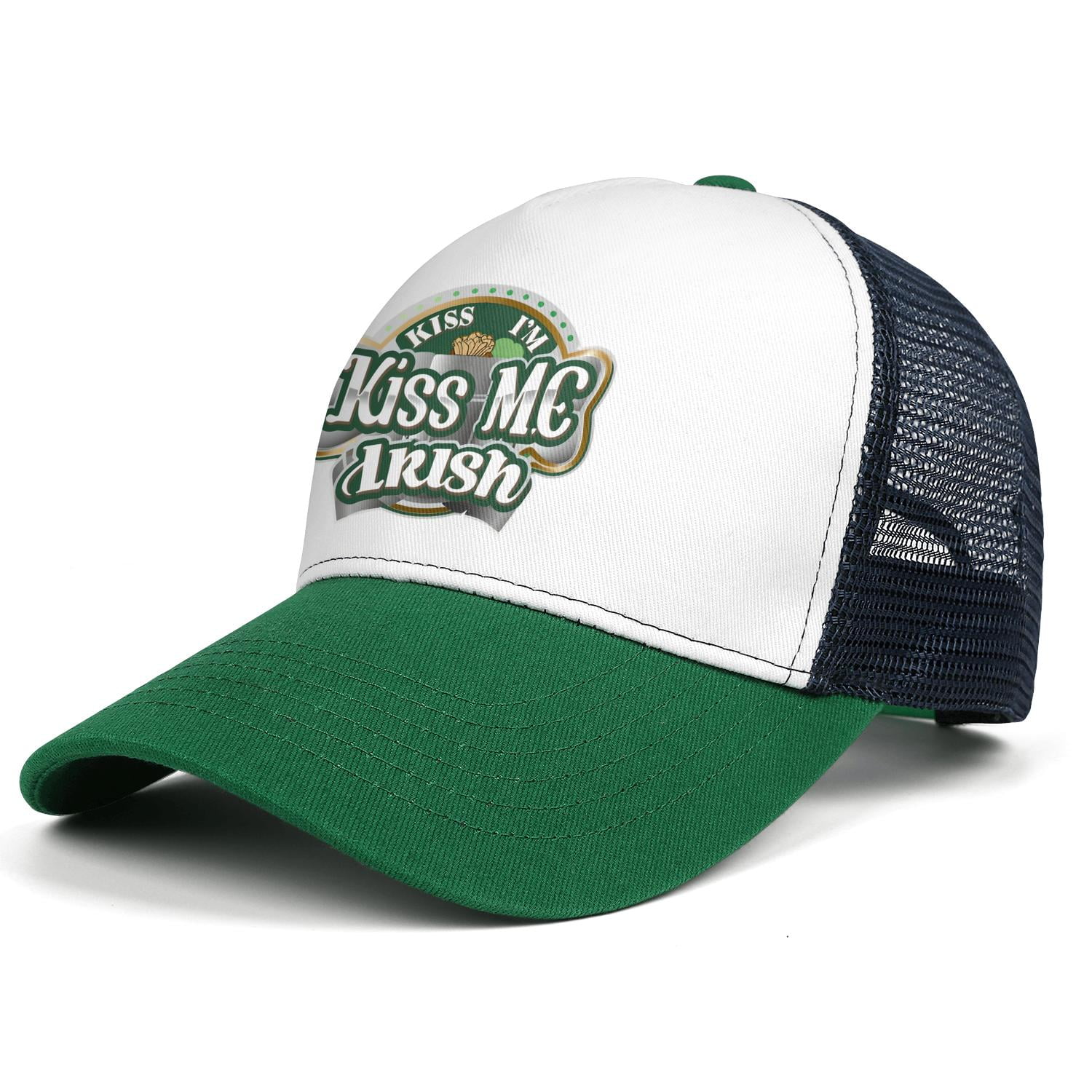 St Patricks Day Green Lucky Trucker Hat Cool Trucker Baseball Hats