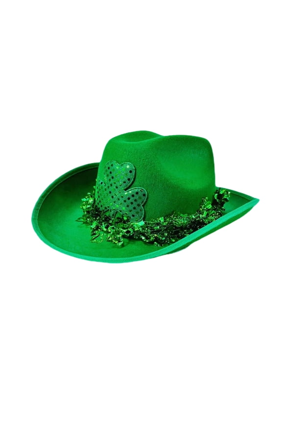 St Patricks Day Hat Beard Green Irish Top Hat Leprechaun Costume Suit Leprechaun for Party Favor Accessories Adults,Mint Green