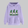 thumbnail image 1 of St Patricks Day Hoodie, Womens Long Sleeve Hoodies, Womens St. Patrick's Day Printed Winter Hoodie Pullover Tops Casual Long Sleeved Comfortable Hooded Sweatshirt, 1 of 5