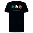 thumbnail image 1 of St Patricks Day Ireland Clovers Tee Men's -Image by Shutterstock, 1 of 2