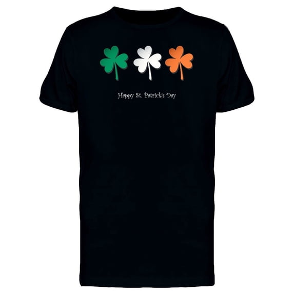 St Patricks Day Ireland Clovers Tee Men's -Image by Shutterstock