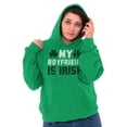 thumbnail image 1 of St Patricks Day Irish Boyfriend Hoodie Sweatshirt Women Brisco Brands M, 1 of 5