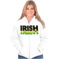 thumbnail image 1 of St Patricks Day Irish Green Gradient Zip Up Hoodie Men's Women's Brisco Brands S, 1 of 6