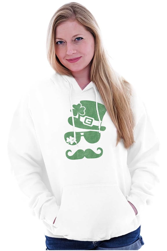 St Patricks Day Irish Leprechaun Hoodie Sweatshirt Women Men Brisco Brands X