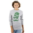thumbnail image 1 of St Patricks Day Irish Leprechaun Long Sleeve TShirt Men Women Brisco Brands L, 1 of 6