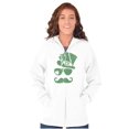 thumbnail image 1 of St Patricks Day Irish Leprechaun Zip Up Hoodie Men's Women's Brisco Brands M, 1 of 6