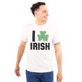 thumbnail image 1 of St Patricks Day Irish Pride Shamrock Men's Graphic T Shirt Tees Brisco Brands S, 1 of 6