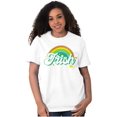 thumbnail image 1 of St Patricks Day Irish Rainbow Clover Women's Plus Size Graphic Tee Brisco Brands 2X, 1 of 5