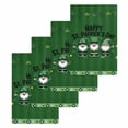 thumbnail image 1 of St Patricks Day Kitchen Dish Towels for Drying Dishes Set of 4, Gnomes Green Shamrock Spring Gold Coin Striped Waffle Weave Microfiber Hand Tea Bathroom Towels Quick Dry & Absorbent Towel 15.7x23.6, 1 of 7
