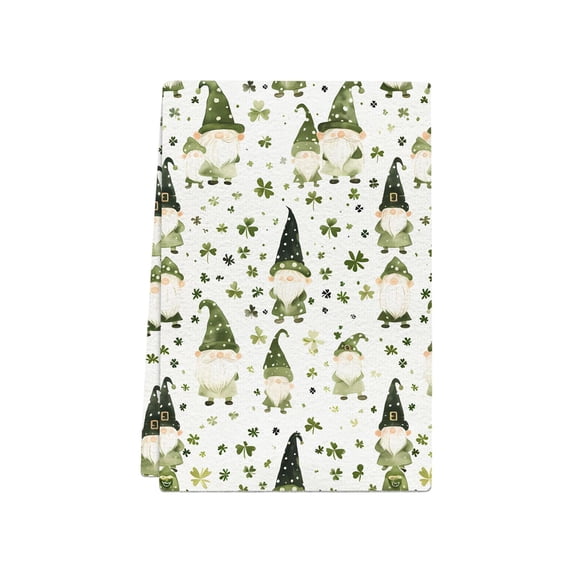 St Patricks Day Kitchen Towels, St Patricks Day Hand Towels Decor, Dish Towel Housewarming Gifts Decorations for Home C