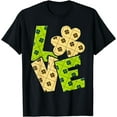 thumbnail image 1 of St. Patricks Day LOVE, Shamrock T-Shirt, 1 of 3