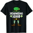 thumbnail image 1 of St Patricks Day Leprechaun Shenanigans Squad Men Women Kids T-Shirt, 1 of 3