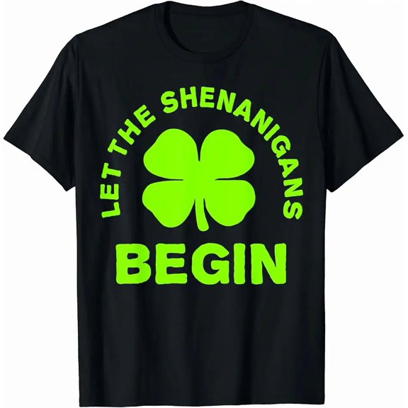 St Patricks Day Let the Shenanigans Begin Saint Patricks T-Shirt
