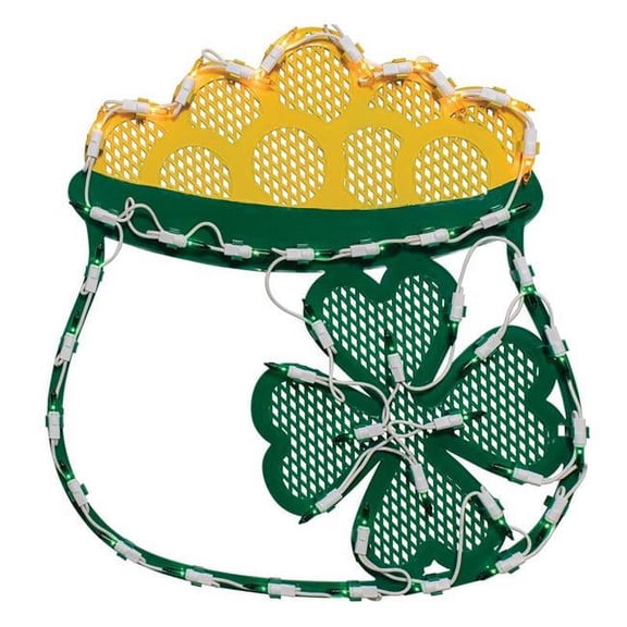 St. Patricks Day Lighted Standard Ornament