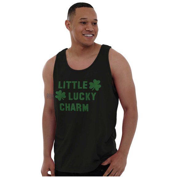 St Patricks Day Little Lucky Charm Plus Size Graphic Tank Top Brisco Brands 2X