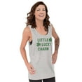 thumbnail image 1 of St Patricks Day Little Lucky Charm Tank Top T Shirts Men Women Brisco Brands M, 1 of 5