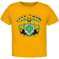 thumbnail image 1 of St. Patricks Day - Luck Of The Irish Gold Toddler T-Shirt - 4T, 1 of 1