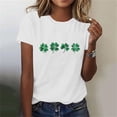 thumbnail image 1 of St. Patricks Day Luck Shirts for Women Graphic St Patty's Gift Tee Tops, 1 of 8