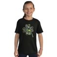 thumbnail image 1 of St Patricks Day Lucky Shamrock Girls Kids T Shirt Tees Teen Brisco Brands S, 1 of 5