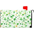 thumbnail image 1 of St Patricks Day Magnetic Mailbox Cover Green Shamrocks Mailbox Cover Magnetic Standard Size 21 X 25.5 Inch Spring Mailbox Post Cover Mailbox Wraps Mailbox Decor for Home Garden Outdoor Yard, 1 of 6