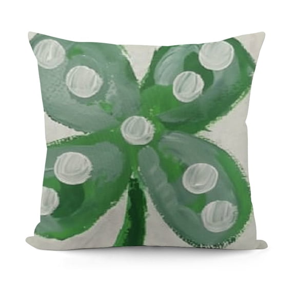 St.Patricks Day Pillow Covers, Decorations Holiday Spring Decorative Pillow Case Decor for Sofa Couch